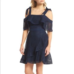 NWT Chelsea 28 Tie Strap Lace Dress